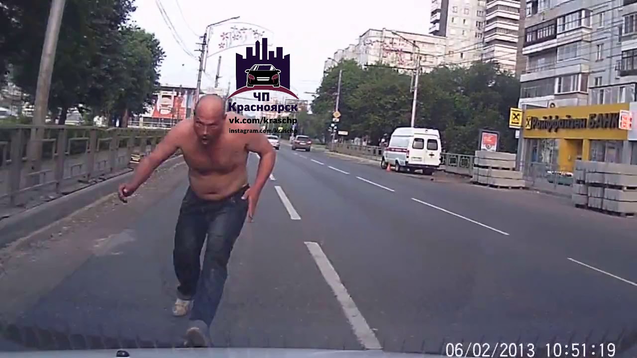 Страх и ужас на дороге в Красноярске