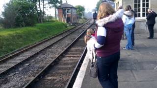 preview picture of video 'East Somerset Railway - Cranmore Station'