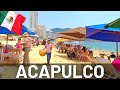 Walking Tour Acapulco Beach, Mexico 2022. Is the Beach still Dangerous?