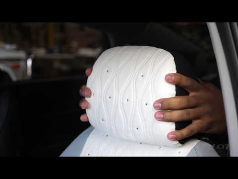 Swarovski Seat Cover Installation