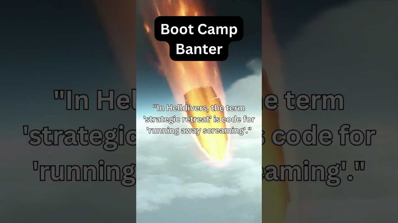 Helldivers 2 : Boot Camp Banter #helldivers2 #helldivers #helldiver
