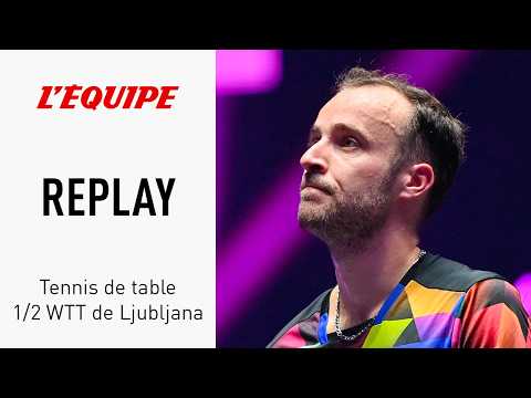 Tennis de table - Le replay de la demi-finale de Simon Gauzy face à Hugo Calderano au WTT Ljubljana