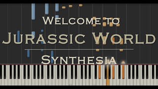 Welcome to Jurassic World - Main Theme from The Jurassic Movies - Synthesia