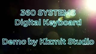 Video thumbnail for 360 SYSTEMS Digital Keyboard - Rare and Historic Synthesizer Demo by Joshua Rouah