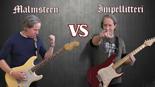 Malmsteen VS Impellitteri (Guitar Riffs Battle)