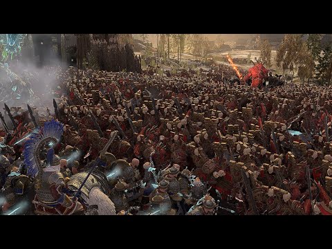 Kislev vs Khorne (Siege of Praag) - Total War: Warhammer 3