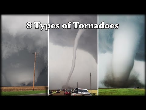 8 Types of Tornadoes - Wedge, Rope, Stovepipe, and more