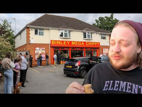 BINLEY MEGA CHIPPY!!! WE WENT TO THE WORLD'S MOST VIRAL FISH AND CHIP SHOP