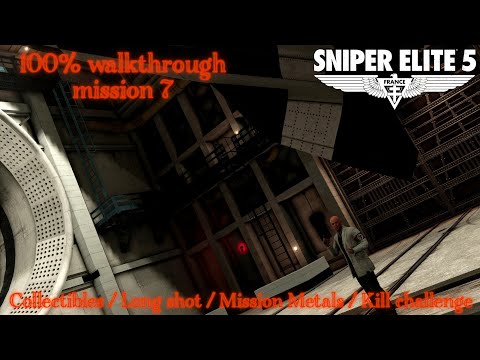 Sniper Elite 5 Fast 100% walkthrough mission 7 / Secret Weapons