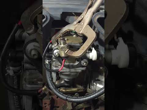 How a small engine fuel shutoff works!  #new #youtubeshorts #diy #kohler #smallenginerepair