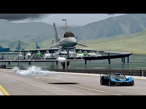 Bugatti Bolide vs Eurofighter Typhoon at Special Stage Route X