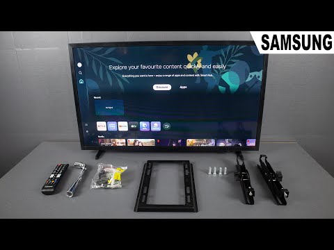 How to Mount SAMSUNG Smart TV on Wall with TV Wall Mount Rack