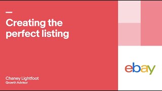 Starter: Creating the perfect listing