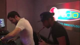 Natty Rico & Adrien Toma - My Sax Is Yours (Live Fun Radio) PartyFun Janvier 2014