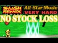 Smash Remix All Star Mode Gameplay With Metal Mario VERY HARD No Stock Loss