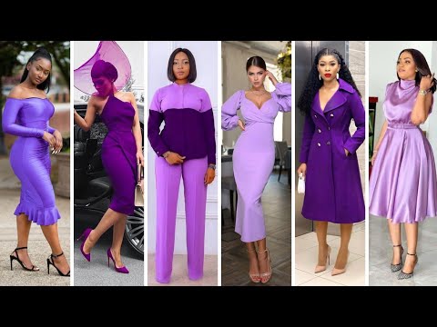 Trendy Purple Outfits for Ladies || How to Style all Shades of Purple 💜
