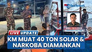 KRI Silas Papare-386 Sergap Penyelundupan 40 Ton Solar Ilegal dan Narkoba di Laut Natuna