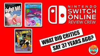 1980s Critics Review Solomon’s Key, Eliminator Boat Duel & Super Dodge Ball (Nintendo Switch Online)