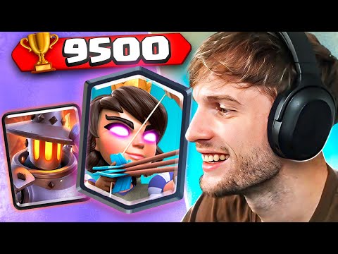 9500 COPAS🏆 con LA CARTA MÁS ROTA😱 CLASH ROYALE - zEkO