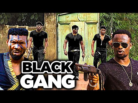 BLACK GANG - Zubby Michael, Sylvester Madu, Emma Ehumadu Action Movies | Old Nigerian Movies