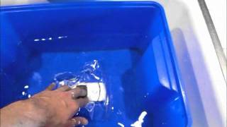 Saving your phone from water with a ziplock bag