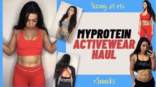 Myprotein Australia Haul | Activewear: the truth about the sizing & fit |  cookies & protein powder