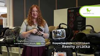 Reemy Autoset 3 ks - zrcátka a organizér/chránič sedadla Reemy zrcátka