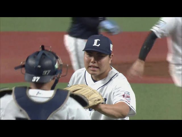 【9回表】13カードぶりの勝ち越し!! 最後はライオンズ・平良が三振で締めた!! 2021/9/12 L-B