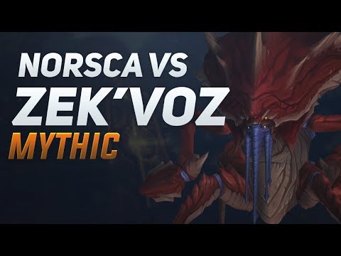 Norsca VS Zek'voz | Mythic Uldir