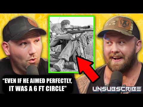 Marine Corps Sniper Carlos Hathcock's Insane 2500 Yard Shot | Unsubscribe Podcast Clips