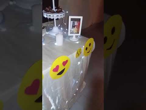 Ideas y decoración para la fiesta de Tematica Fiesta Infantil Emojis
