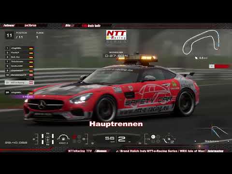 NTT-e-Racing Series / WRX Isle of Man Trophy / Renntag 8 / Brand Hatch Indy