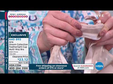 Aria Dream Collection Featherlight Cup MultiWay Bra
