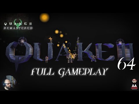 Quake II 64 Full Walkthrough (Hard / Quake 2 Remastered / 1999-2023)