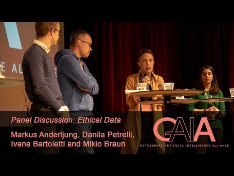 Panel Discussion on Ethical Data with Ivana, Markus, Mikio, and Danila