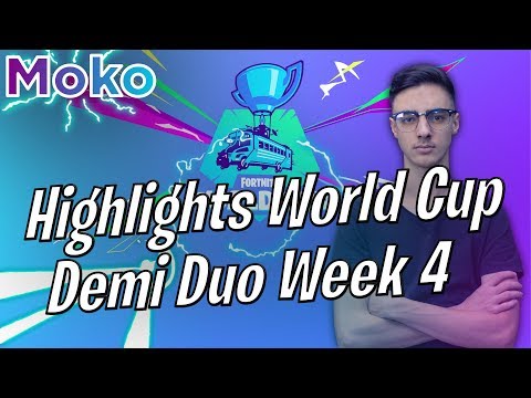 Highlights World Cup Duo demi-finale Week 4 (Moko Fortnite)