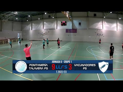 Fontanería Talavera FS vs Vacunadores FS [Jornada 6 - Grupo 1 - Temporada 2022/23]