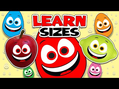 Which is Bigger? Learn Sizes Biggest & Smallest with the Baby Big Mouth Buddies | Toddler Learning