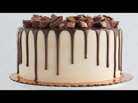 The BEST Chocolate Peanut Butter Cake!