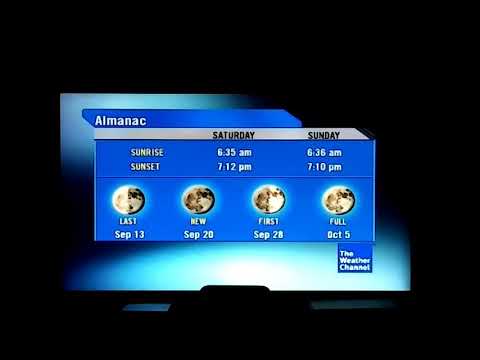 DIRECTV TWC Local on the 8s with TWC Storm Alert (September 9, 2017 7:49 AM)