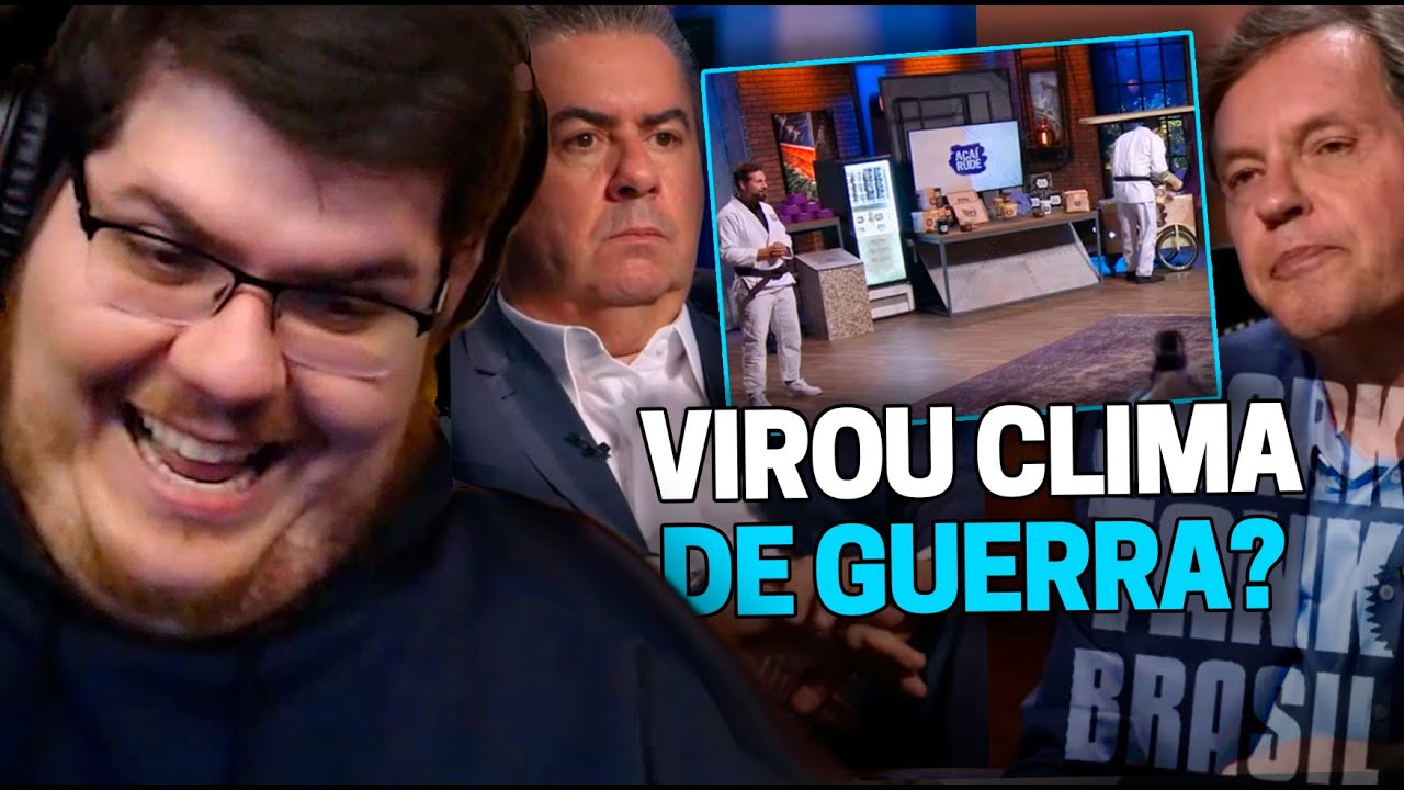 CASIMIRO REAGE: CLIMA ESQUENTOU COM O AÇAÍ NO SHARK TANK BRASIL (8ª TEMPORADA) | Cortes do Casimito