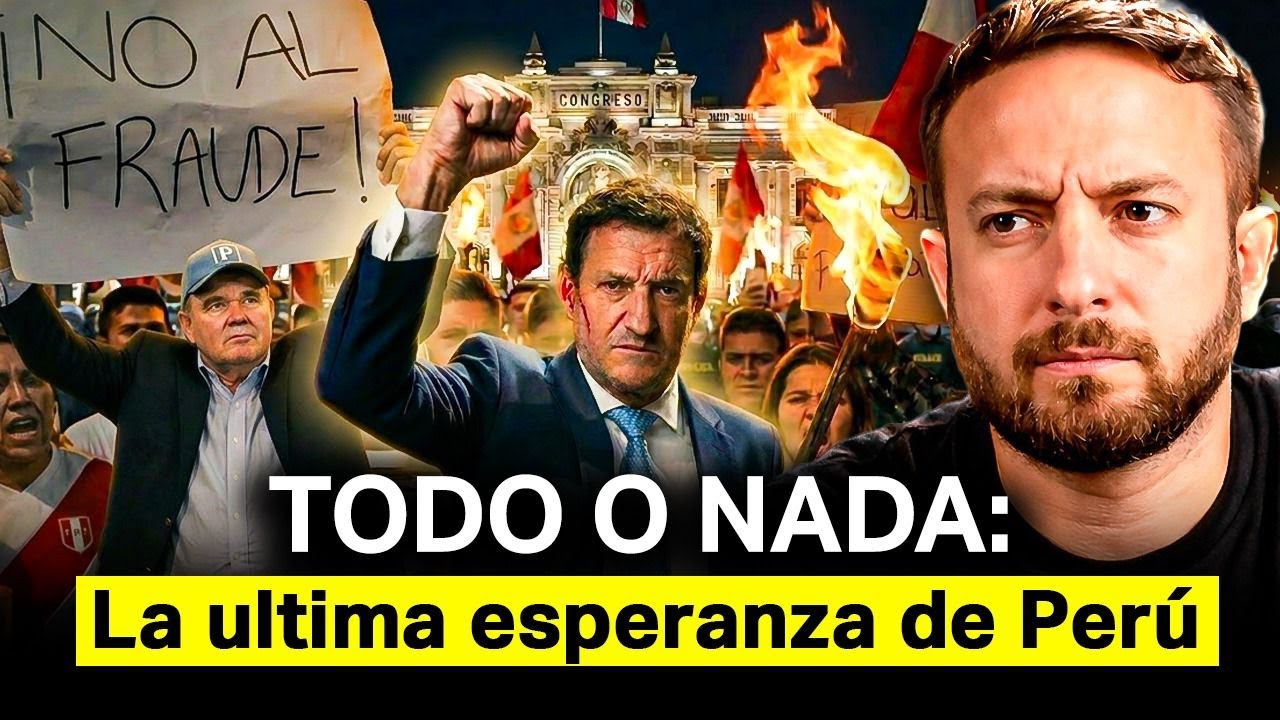 🚨 El ÚLTIMO RECURSO para EVITAR el FRAUDE en PERÚ | Agustín Laje con Alcalde de Lima
