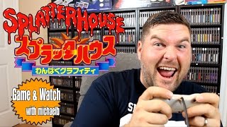 Splatterhouse: Wanpaku Graffiti (Famicom/ NES) Game & Watch with MichaelB