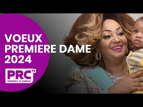 Presentation of 2024 New Year wishes to Mrs Chantal BIYA, wife of the President of the Republic