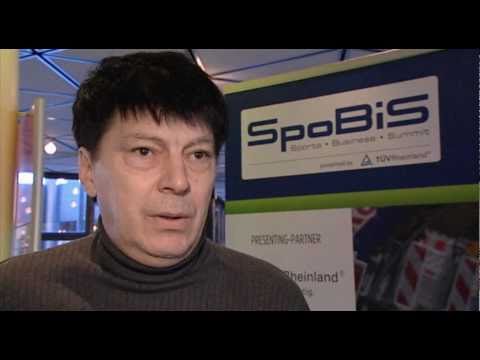 Interview Rinat Dasaev at Sports Business Summit 2011 in Dussledorf, Germany