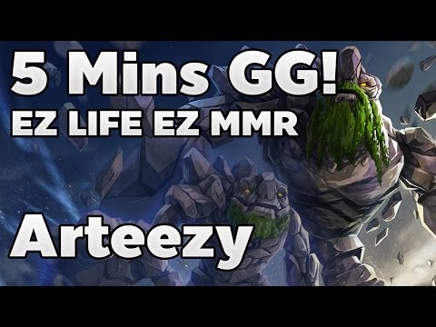 'EZ LIFE EZ MMR' 5 Mins GG! by Arteezy