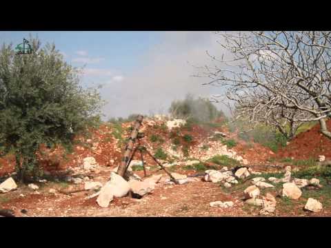 استهداف حاجز السمان بقذائف الهاون من قبل لواء الفاتحين في حماة