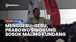 Prabowo Singgung Malin Kundang saat Kampanye Sumut: Jangan Balas Kebaikan dengan Pengkhianatan