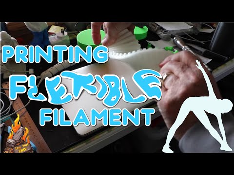 How to print Flexible TPU TPE Filaments!