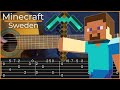 Minecraft - Sweden (Simple Guitar Tab)